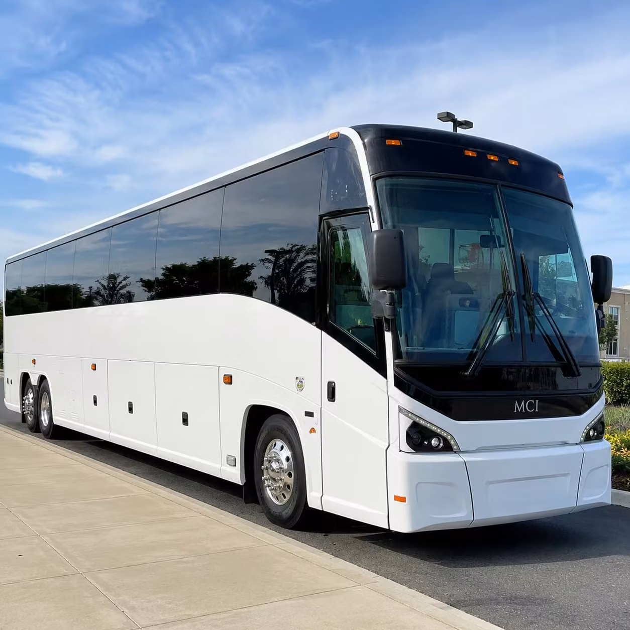 escondido charter bus interior