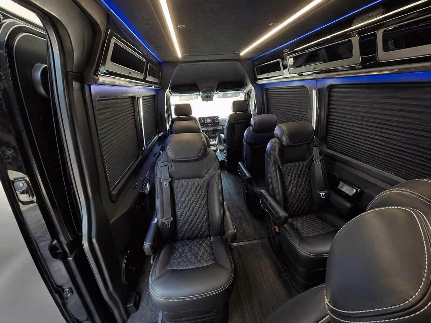 sprinter van with driver interior
