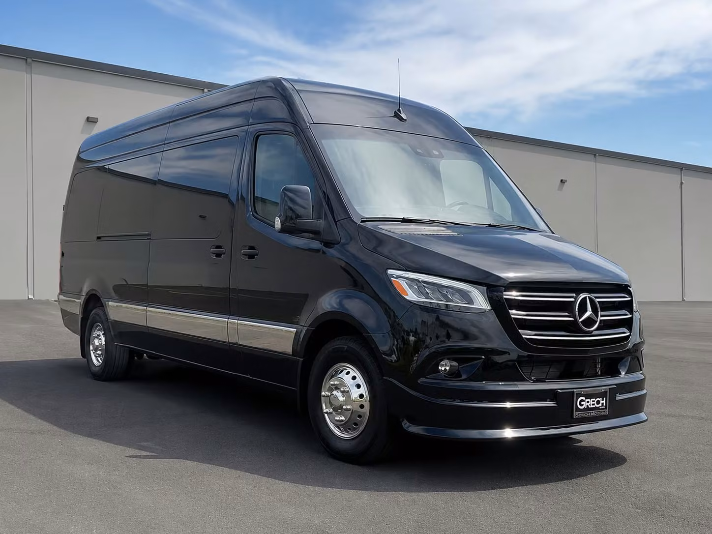 sprinter van with driver